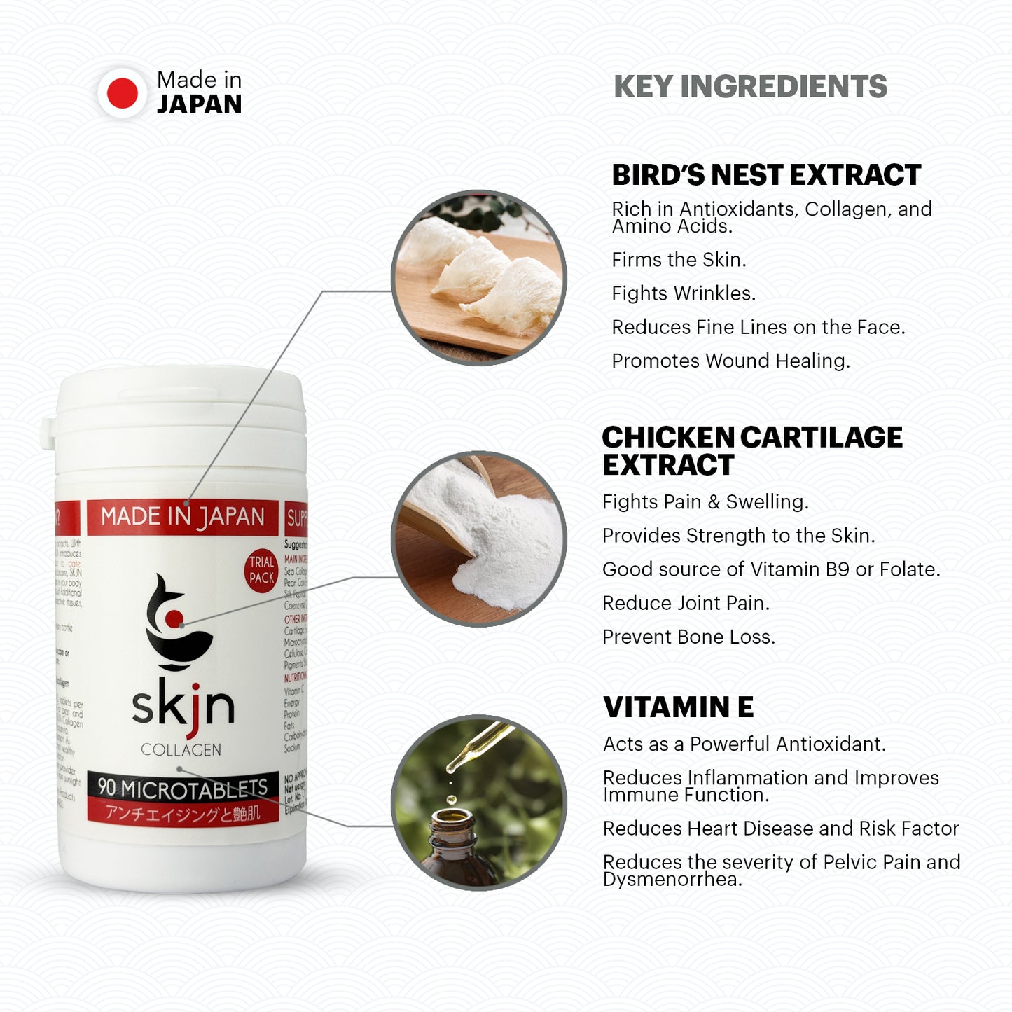 SKJN Collagen Microtablets 90s Duma Bottle